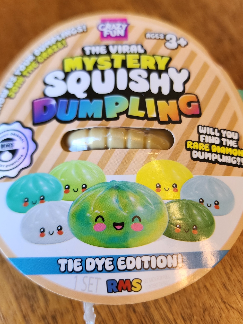 Mystery Squishy Dumpling Tie Dye Edition. Good Luck!! RMS EDITION